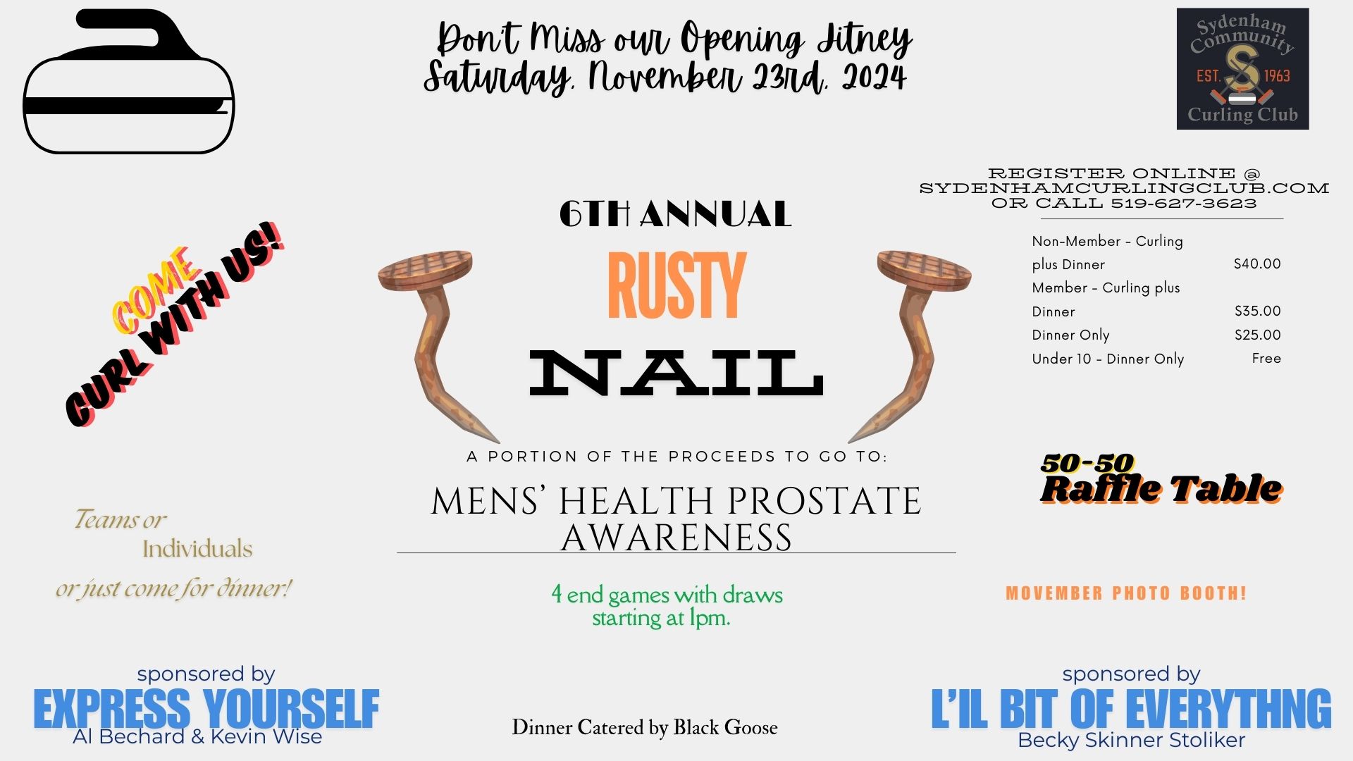 Rusty Nail Dinner Ticket