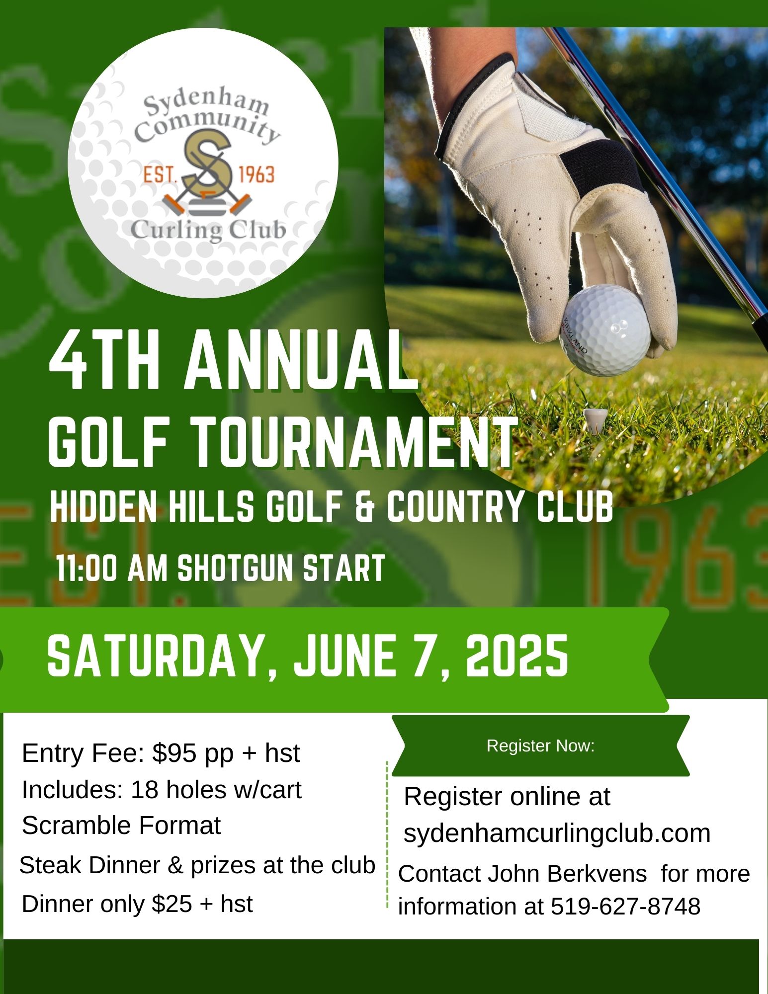 4th Annual SCCC Golf Tournament-DINNER ONLY