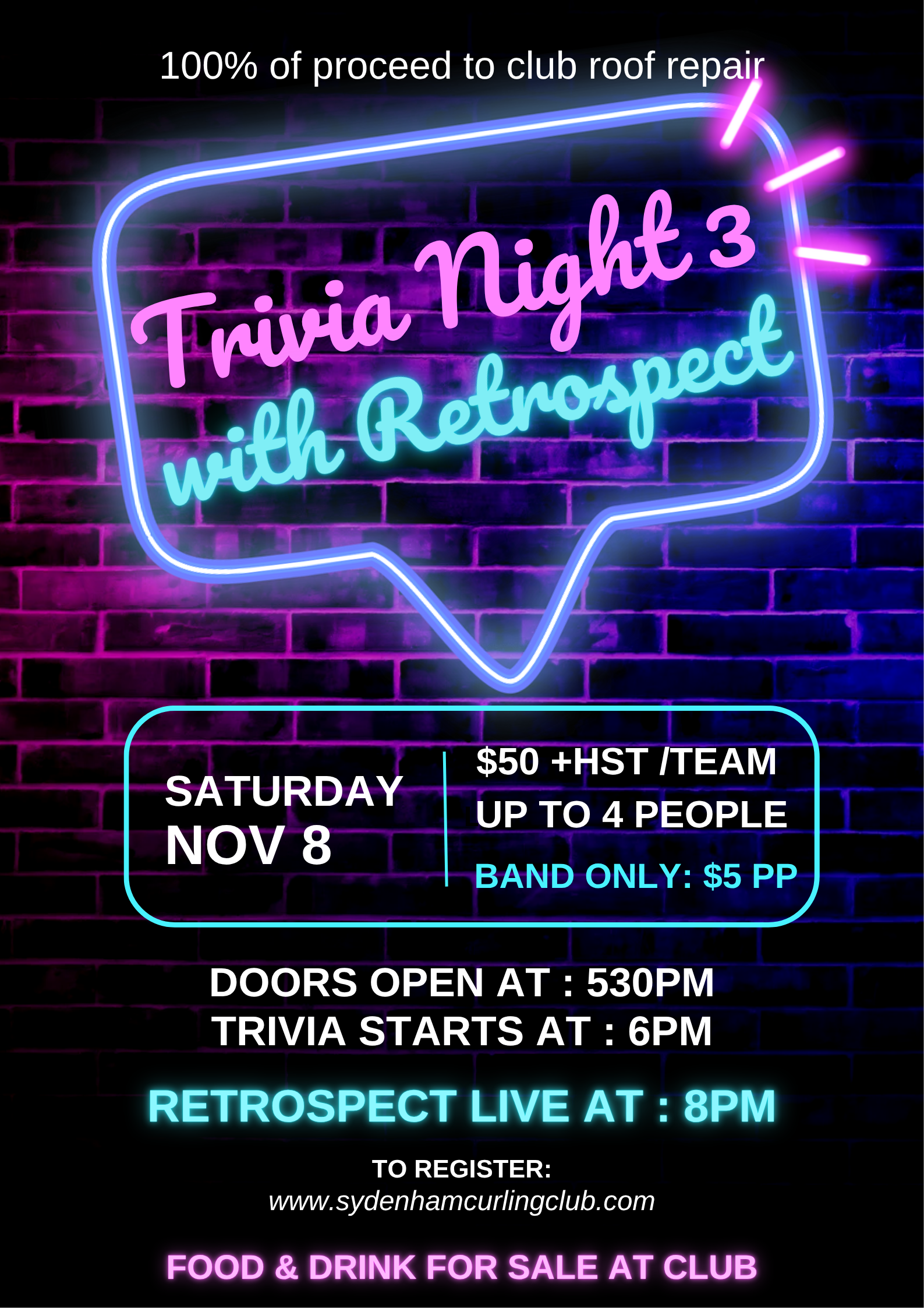 Trivia Night 3 with Retrospect