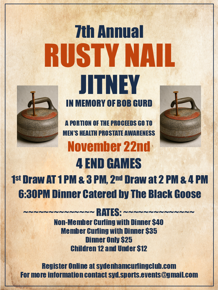 7th Annual Rusty Nail Poster