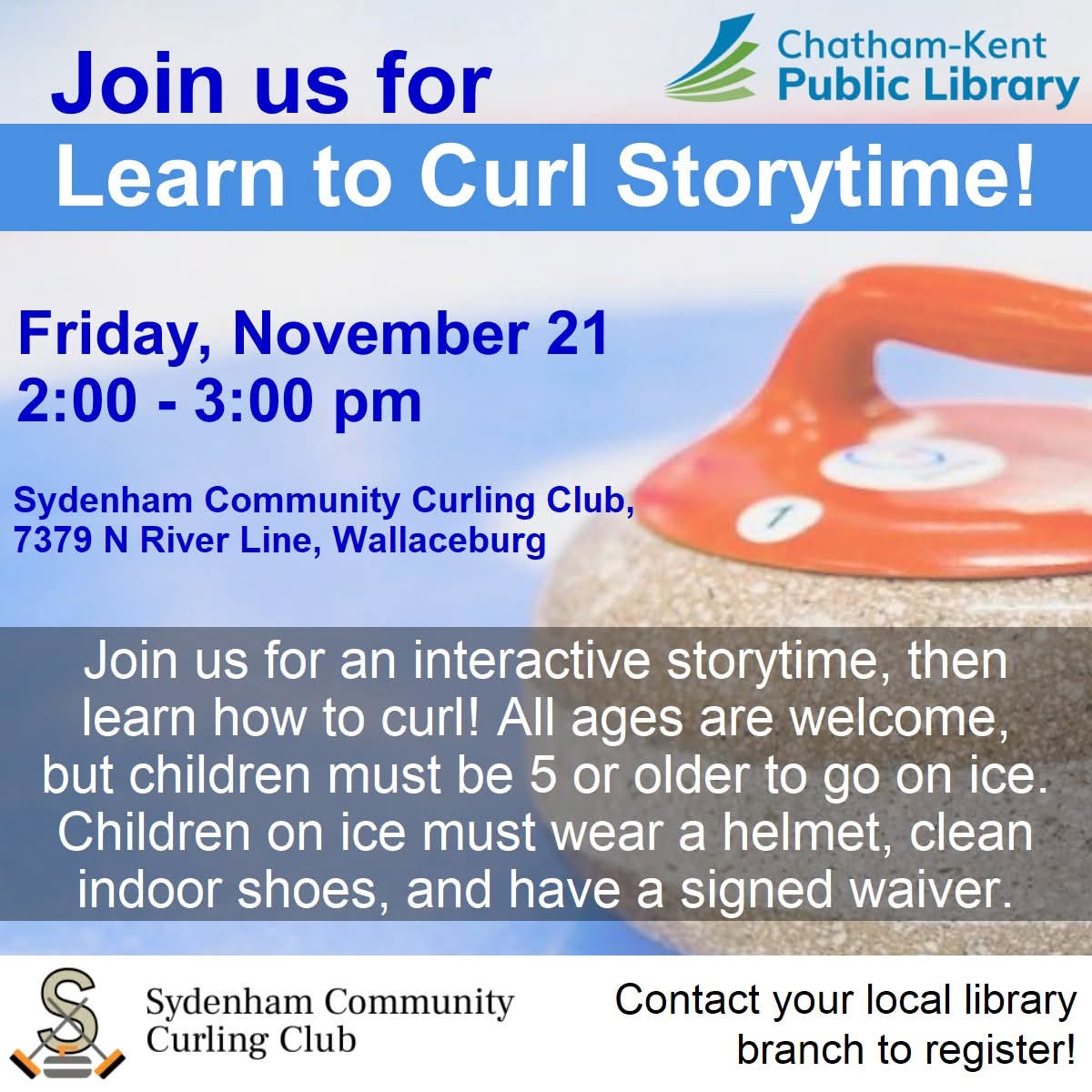Storytime Curling Nov 21 2025
