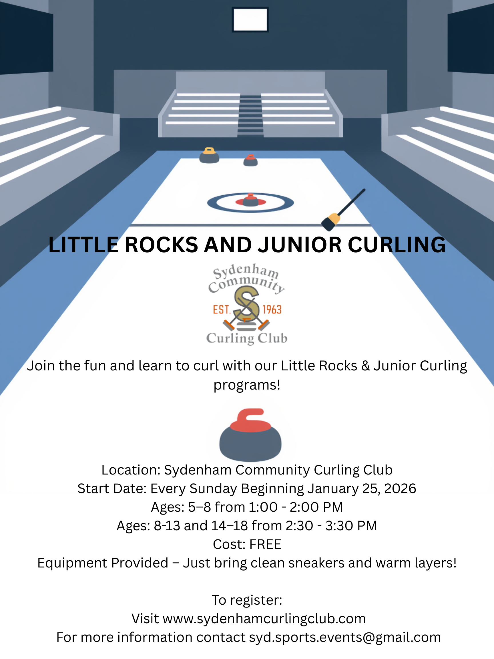 LITTLE ROCKS AND JUNIOR CURLING